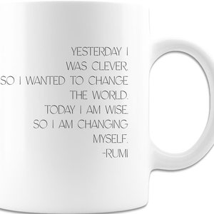 The Morning Mindset Mug | Mental Health | Law of Attraction | Motivational Mug | Affirmation | Best Inspirational Quotes