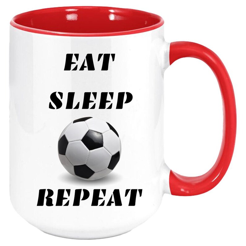 SOCCER COFFEE MUG Sports Coffee Mug Sport Quotes Cup Etsy