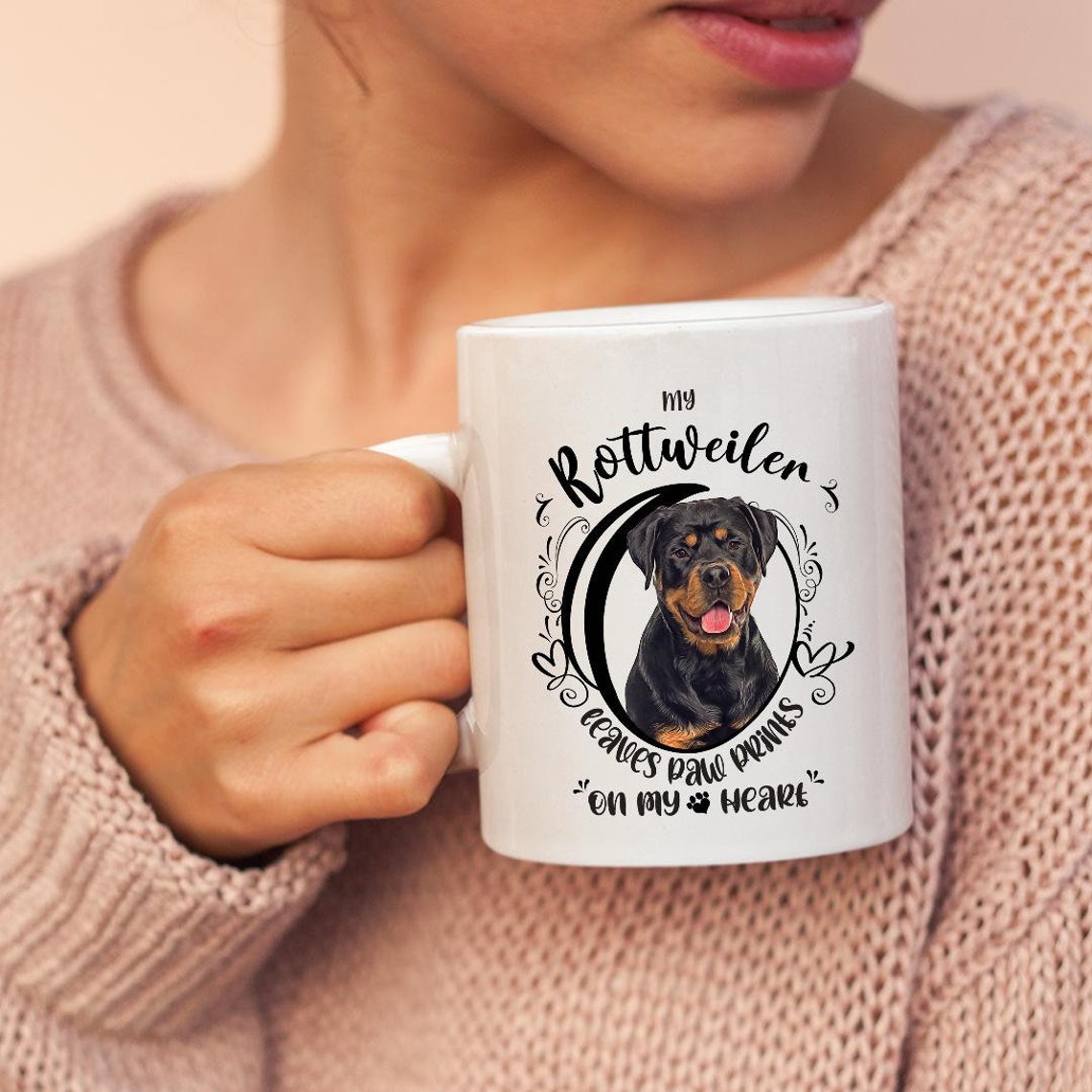 Rottweiler Dad Mug Rottweiler Mug Rottweiler Gifts Rottweiler Coffee