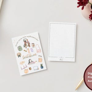 Carte de vœux JW pour un départ pionnier | Carte de vœux numérique « La meilleure vie de tous les temps » | Carte postale JW « Pio » | Carte pliante imprimable, DIN A6 | Téléchargement immédiat |