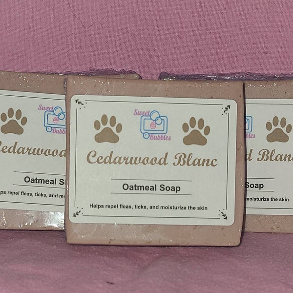 Cedarwood Dog Soap