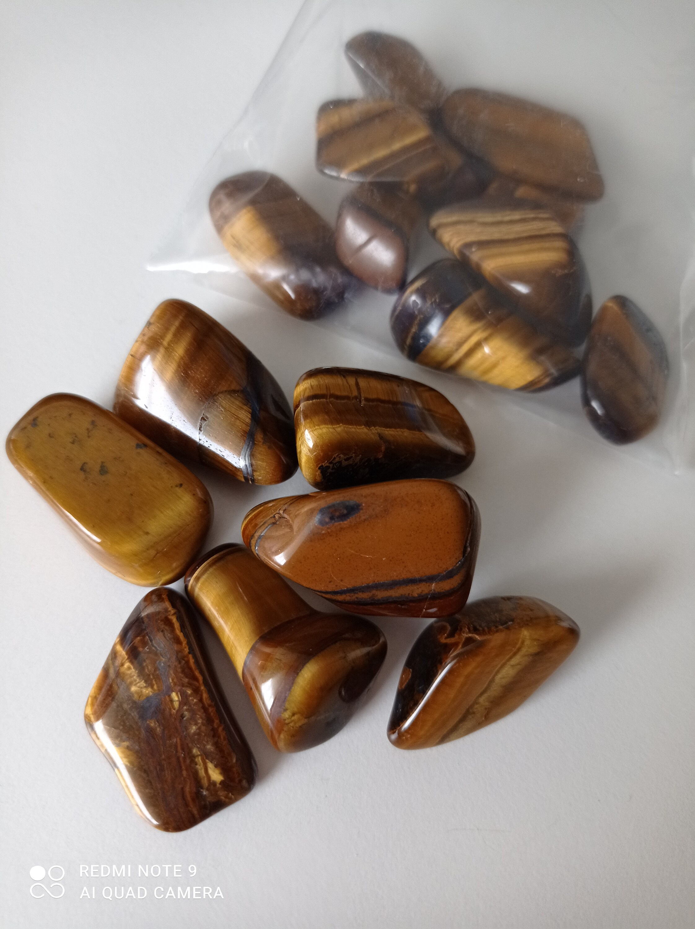 Pierre Roulée Naturelle Œil de Tigre