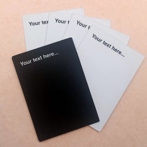 Cards Against You | Custom Cards | 9+ Cards | Handmade