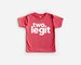 Two Legit Birthday Tee | 2nd Birthday | Birthday Shirt | Kids Clothes | Boys Shirts | Boy Girl Clothing | Girl Clothes | Boy Clothes 
