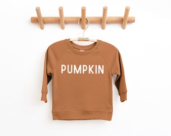 Pumpkin Fall Sweater | Kids Fall Sweatshirt | Kids Halloween Clothing | Thanksgiving Sweatshirt | Toddler Fall Long Sleeves