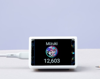 Twitch Followers Tracker | Mini | Customised To Your Channel | LED Display | Powered by USB