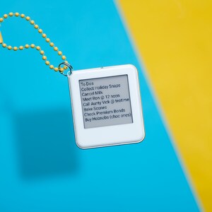 Epaper Keyring | Personalise With Photos, Messages, QR Codes ...