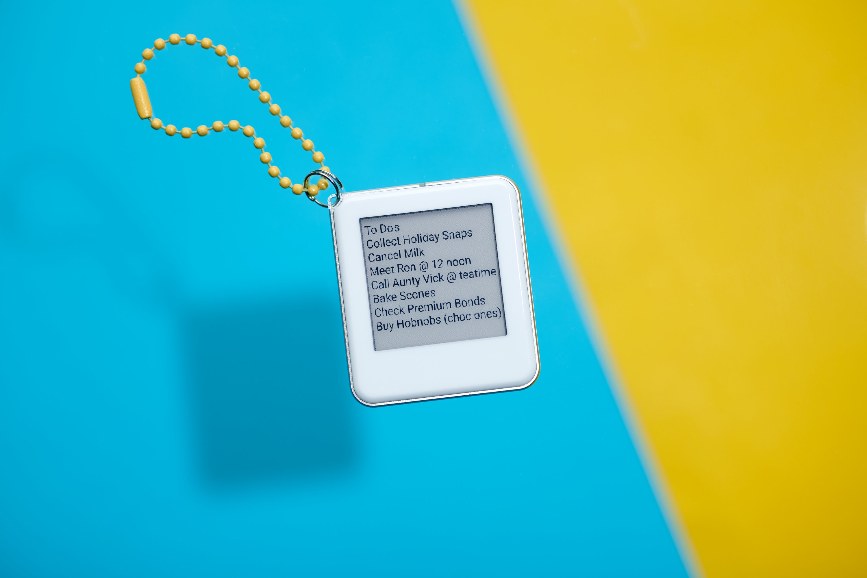 Epaper Keyring | Personalise With Photos, Messages, QR Codes ...
