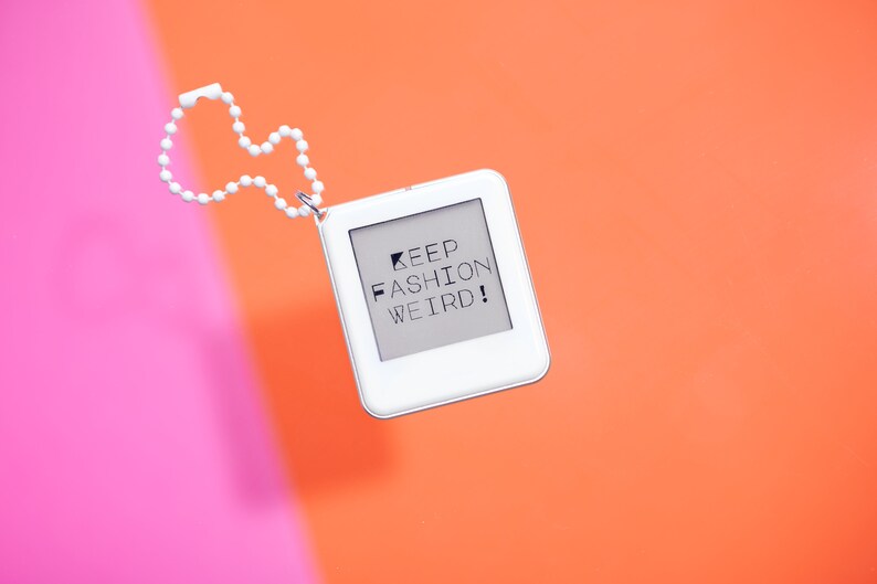 Epaper Keyring | Personalise With Photos, Messages, QR Codes ...