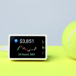 Ethereum Price Ticker Mini | Customisable Case | LED Display