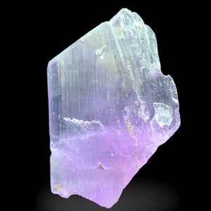 Natuurlijke kunziet, beëindigde kunzite, roze kunziet, ruwe kunziet, kunzietkristal, kunzitesteen, kunzietsoort, kunzite van Afg - 38 g