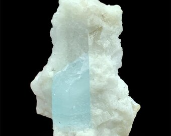 パキスタンのシガール・スカルドゥ産天然アクアマリンクリスタル - 15