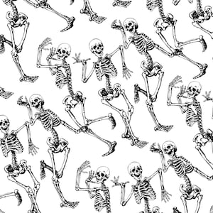 Skeletons halloween printable, Skeleton Bones paper, skelett papier printable, halloween printable, skeleton printable digital download