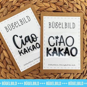 ciao kakao bügelbild, ciao kakao t shirt, ciao kakao grundschule kindergarten abschied kinder, kita abschiedsgeschenk, kindergarten abschied