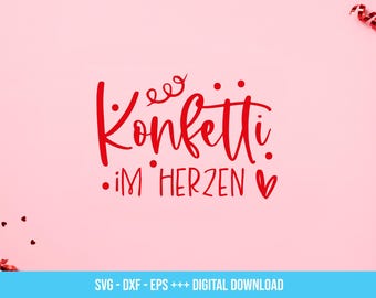 File SVG di coriandoli in un costume di carnevale a forma di cuore, file SVG di coriandoli a forma di cuore, file SVG di cuori per il tracciamento, file SVG di modelli di coriandoli per il plotter, file SVG di plotter a forma di cuore