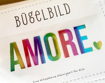amore herz pride accessoires bügelbild, regenbogen herzensmensch freund freundin geschenk, liebe geschenke valentinstag herzensmensch