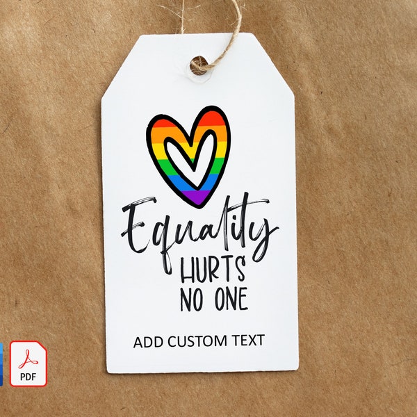 Pride 2023 Favor Tag Printable Etsy Australia