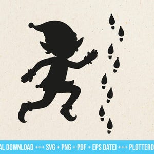 gnome svg plotter footprints, gnome accessories, gnome template svg, gnome door, gnome gift, gnome sayings, Santa gnome template