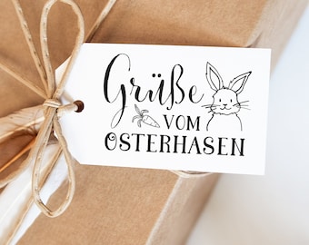 ostern geschenkanhänger, ostern hasengrüsse, ostergruß, easter favors, Ostern Mitbringsel, osterkörbchen kinder geschenk Digital Download