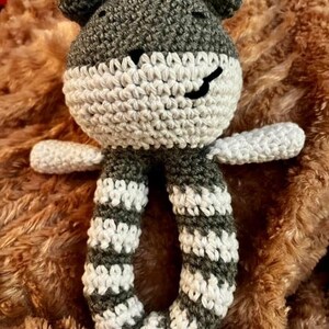 Crochet baby rattle