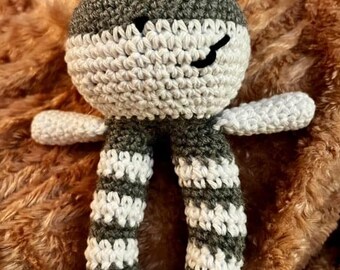 Crochet baby rattle