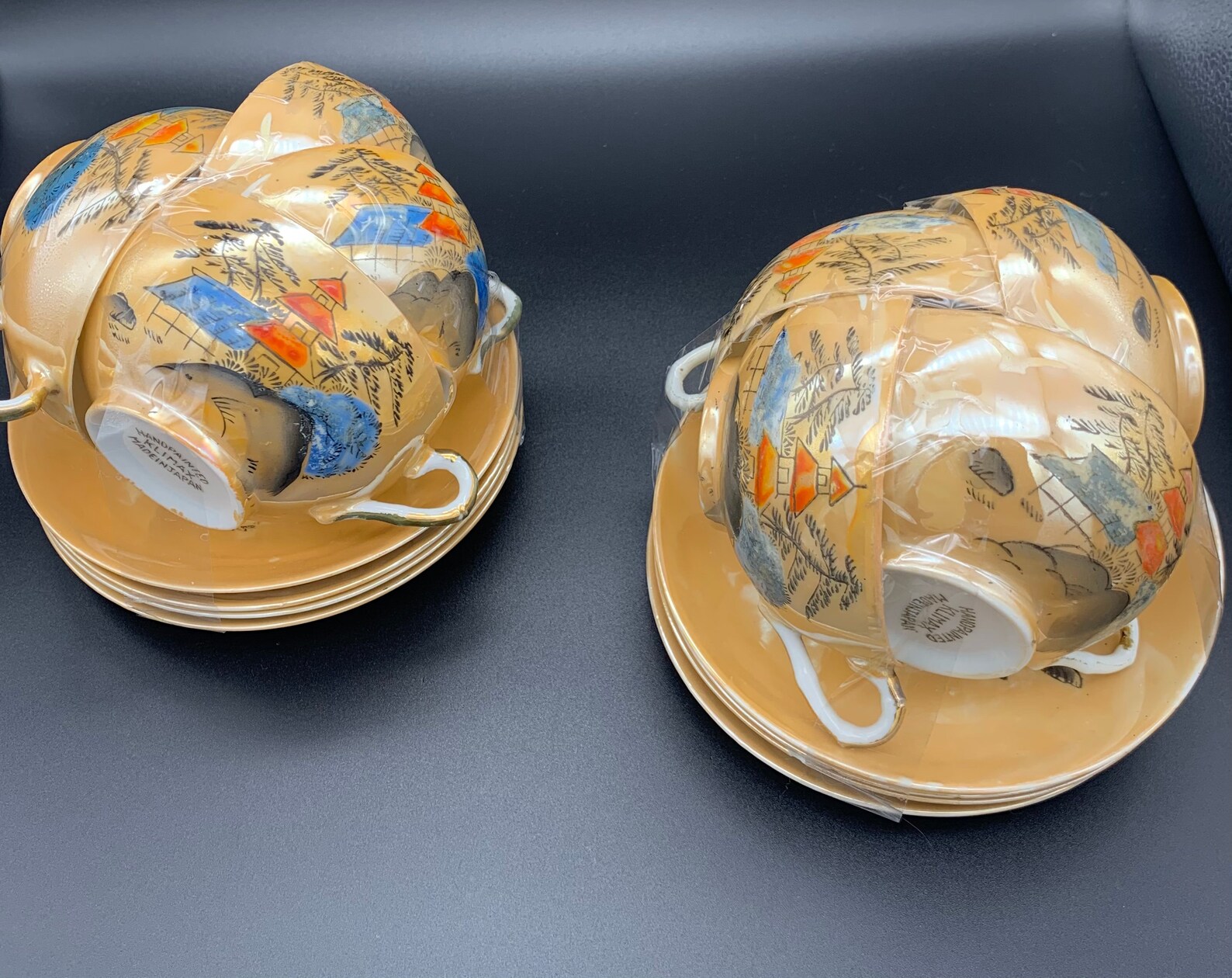 Klimax Hand Painted Japanese Porcelain Tea Set Etsy UK