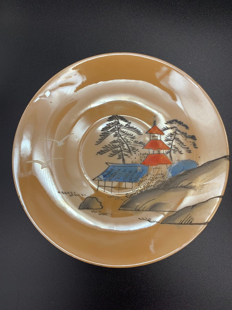 Klimax Hand Painted Japanese Porcelain Tea Set Etsy UK