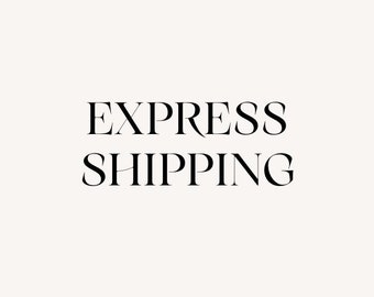Order Upgrade - Express Shipping