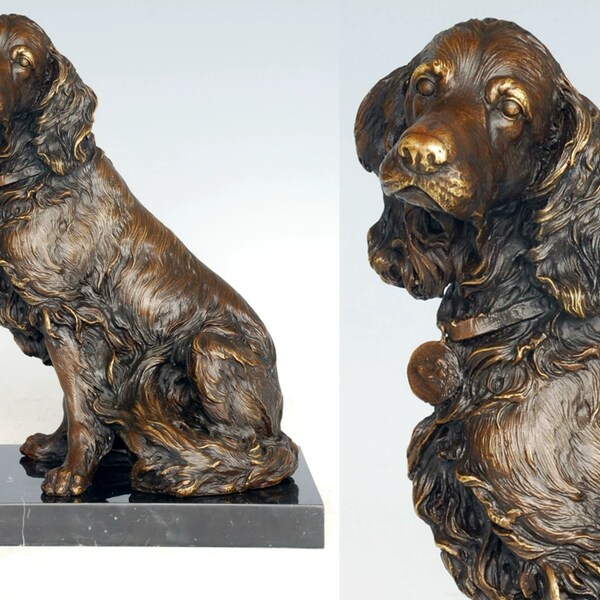 Dog Statue Cake Topper Etsy