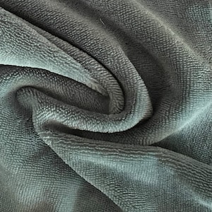 Wholesale Plush Bamboo Terry Toweling - great for bath robes, towels, baby blankets, make-up remover wipes, face towels, etc. - 55&quot; Wide