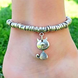 Cat anklet shop