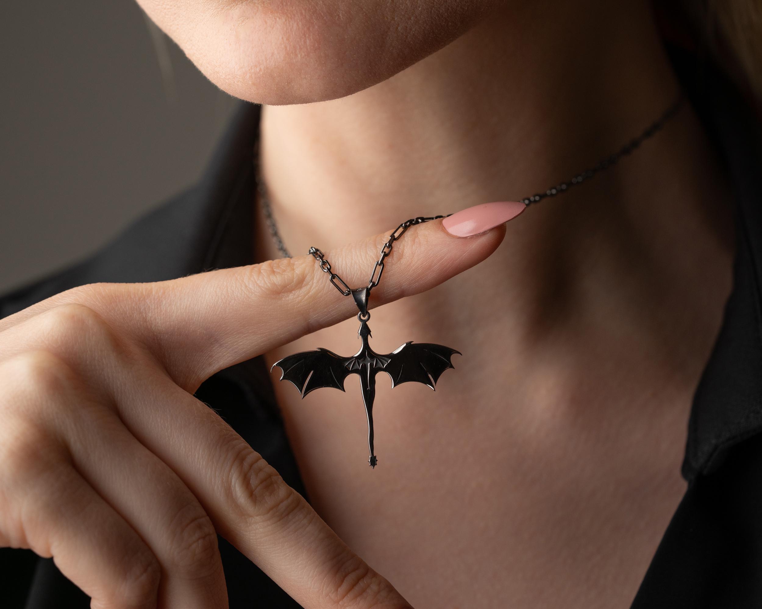 Pendentif Dragon - DRFEIFY - Térahertz Naturel - Bijoux DIY