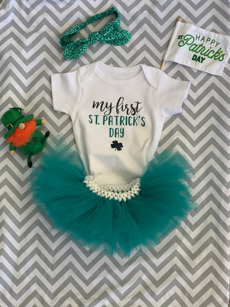 St Partick/'s Day Baby Outfit