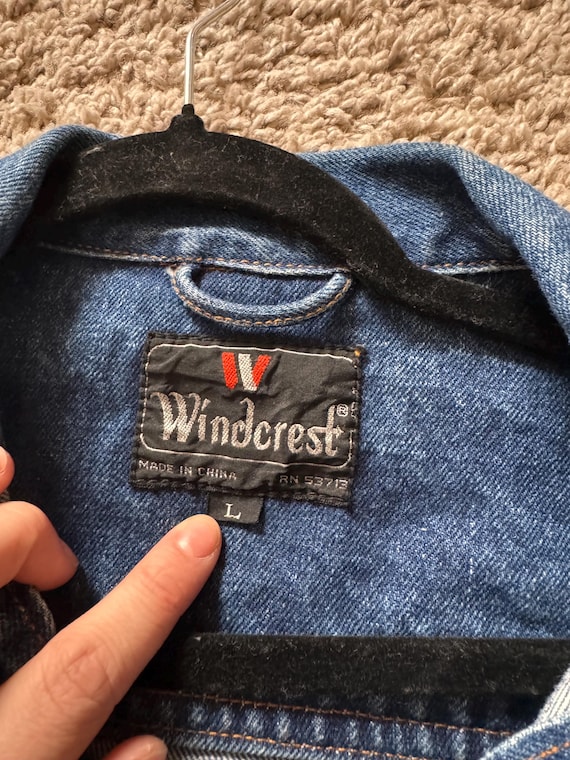 Upcycled Patchwork Jean Jacket - image 5