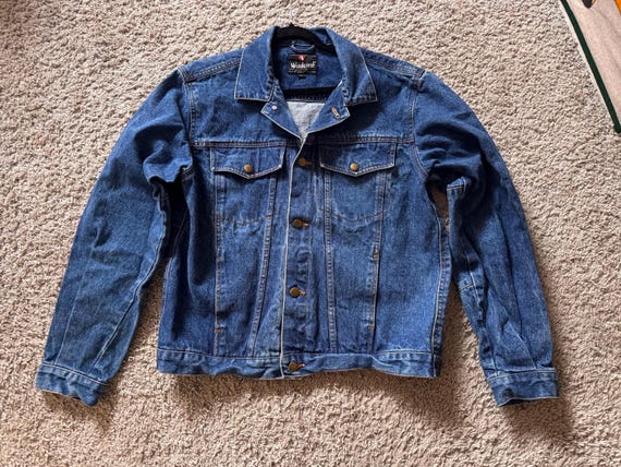 Upcycled Patchwork Jean Jacket - image 2