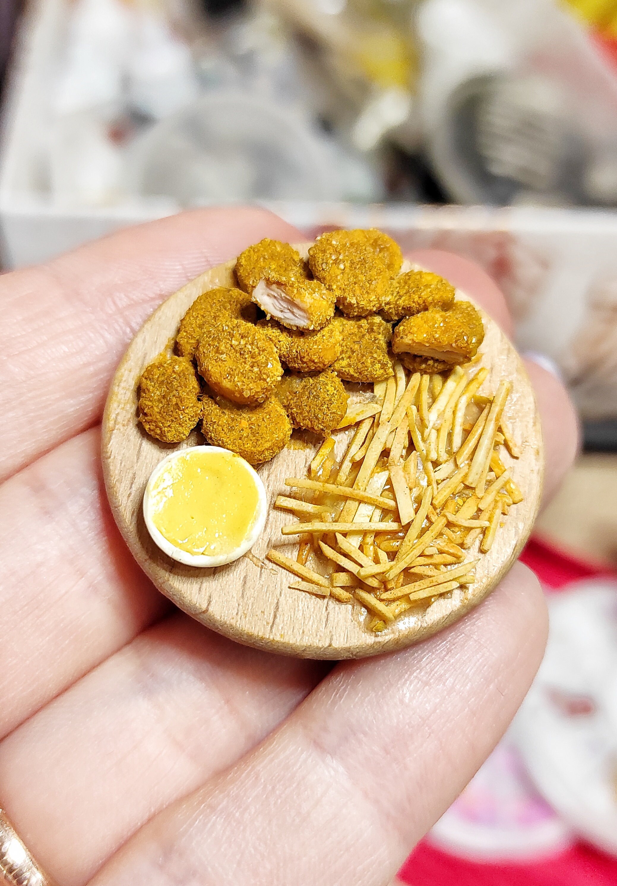 Polymer clay fast food french fries for dolls fries for Etsy