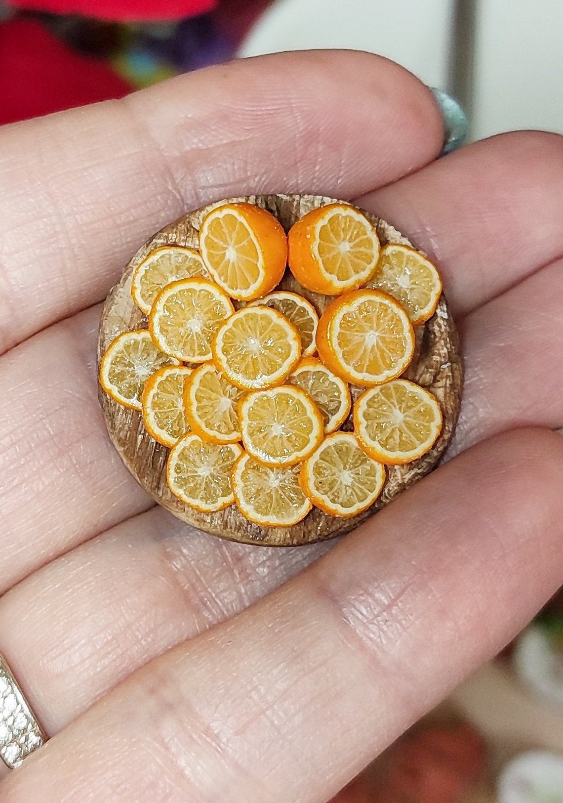 Realistic oranges made of polymer clay orange and board Etsy