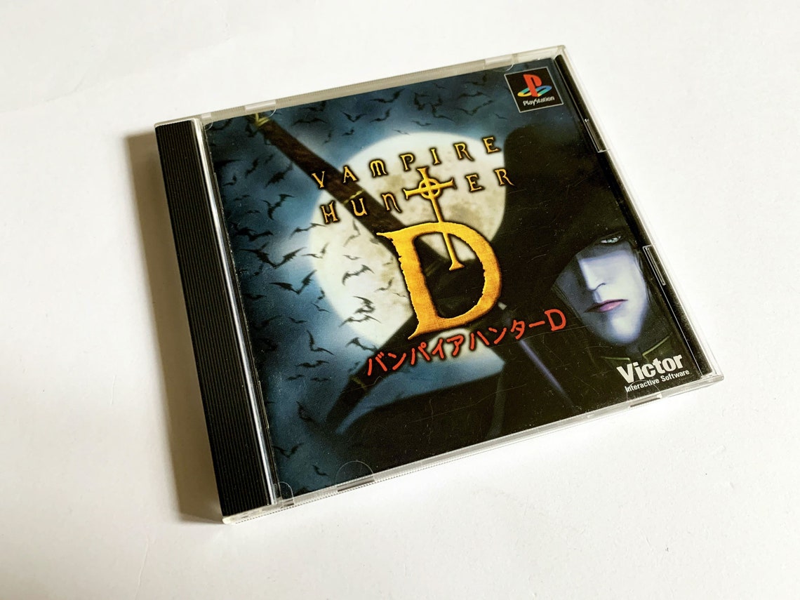 Playstation 1 Vampire Hunter D PS1 SONY Victor Action Game | Etsy