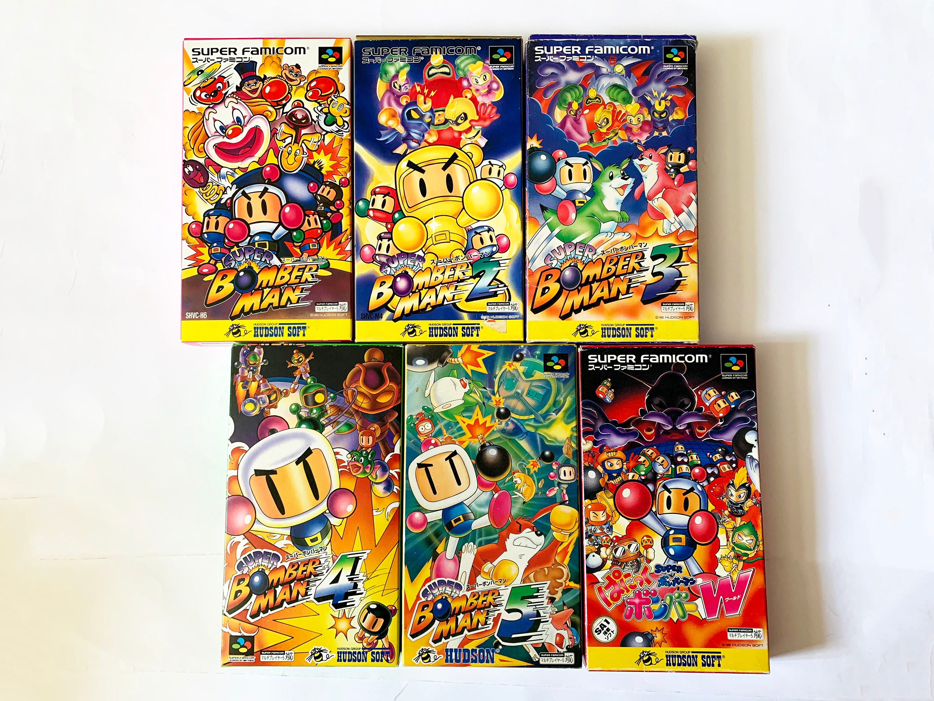 Super Bomberman 5 (Cart Only) from Hudson - Super Famicom