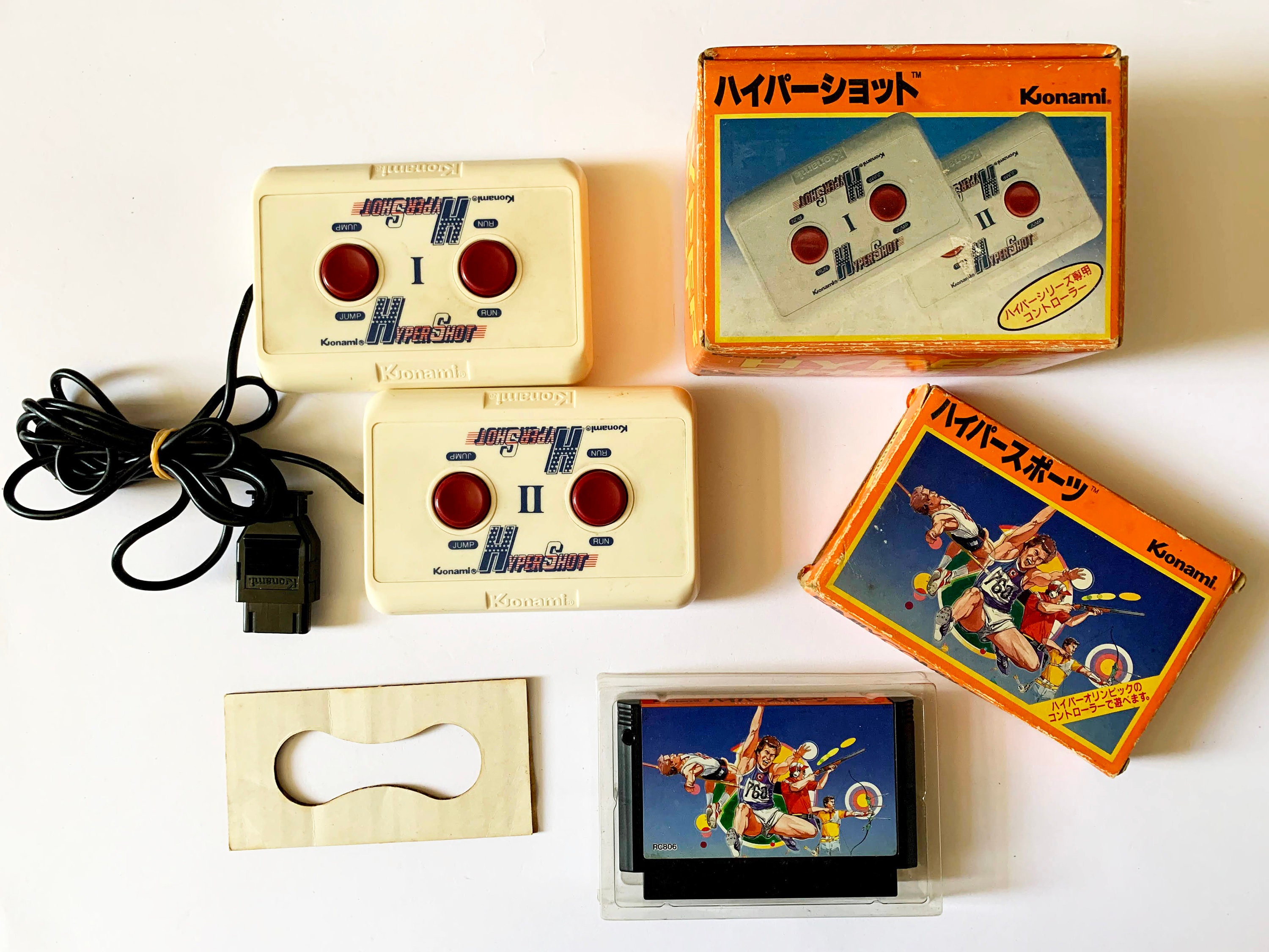 Famicom Hyper Sports Shot Set Lot FC Controller Olympic 84 - Etsy
