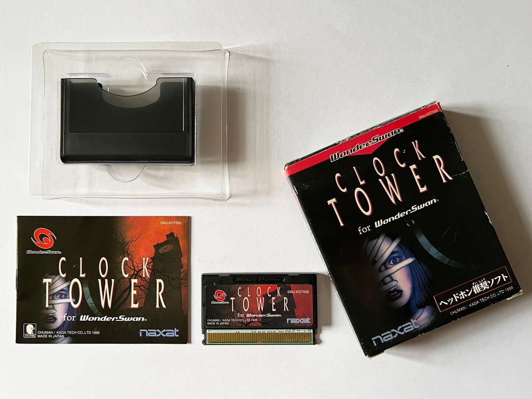 WS Clock Tower for Wonderswan W/sticker Wonder Swan Adventure Etsy