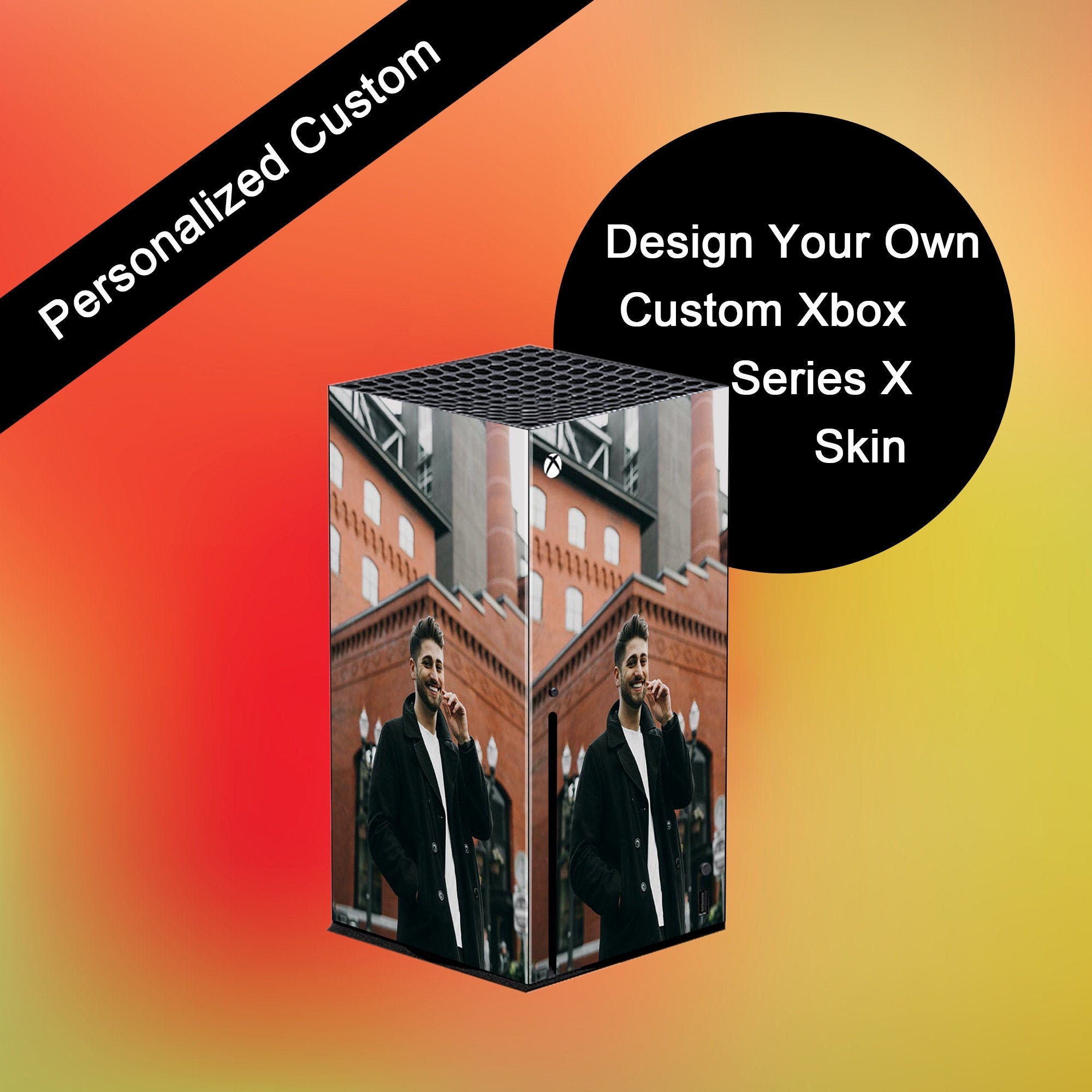 Personalized Your Xbox Series X Skin With Your Favorite | Etsy