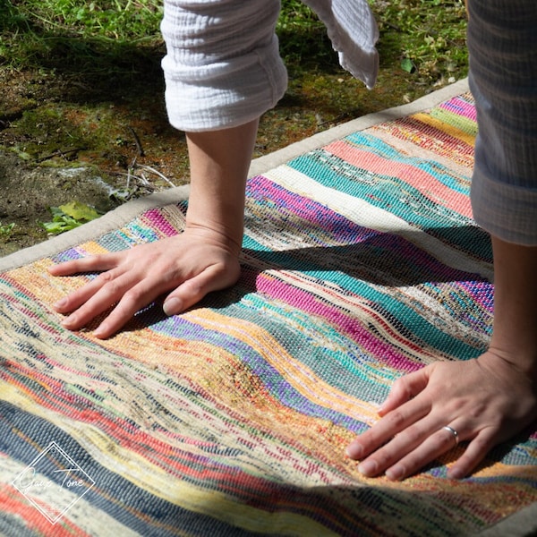 Tapis de yoga naturel