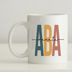 ABA-cadeaus, gepersonaliseerde Aba-mok, gedragsanalist, Aba-waardering, bedankje gedragsanalist, gedragsspecialist, afstudeercadeau