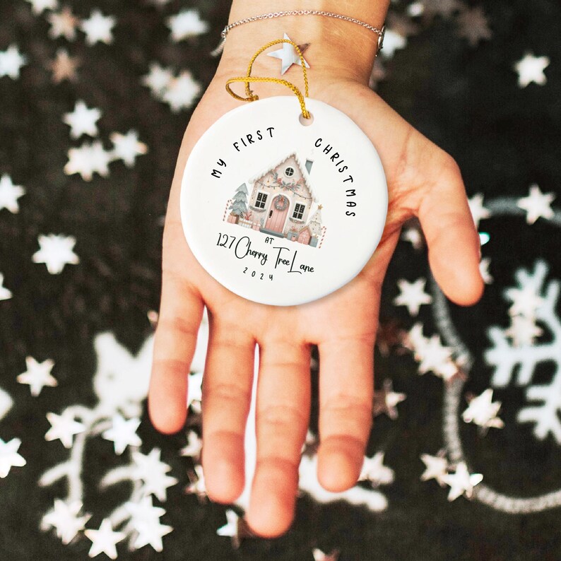 New Home Ornament, Personalized New Home Gift for New Home Owner