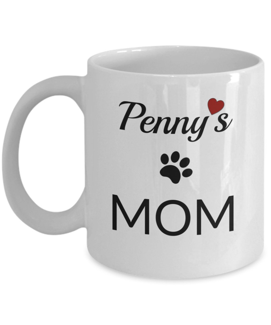 Dog mom dog dad 11 oz mugs set for dog parents personalized Etsy