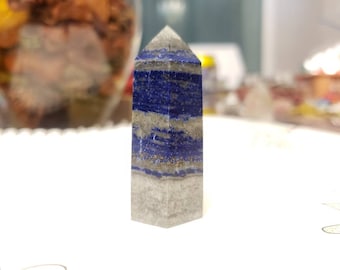 33 gram Lapis Lazuli crystal point tower