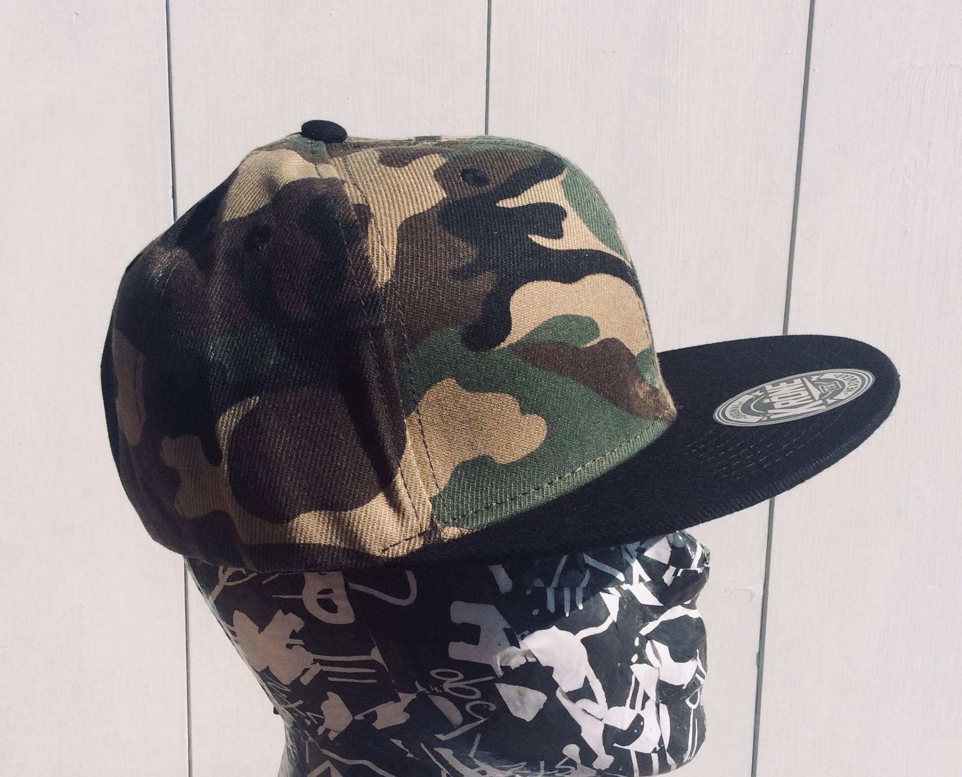 Camouflage Rap Hat Double Colour 
