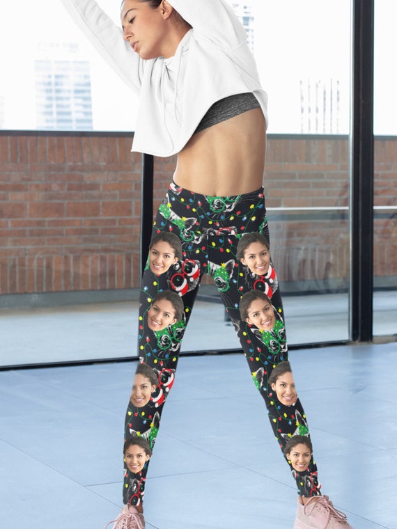 Custom Yoga Pants With Face