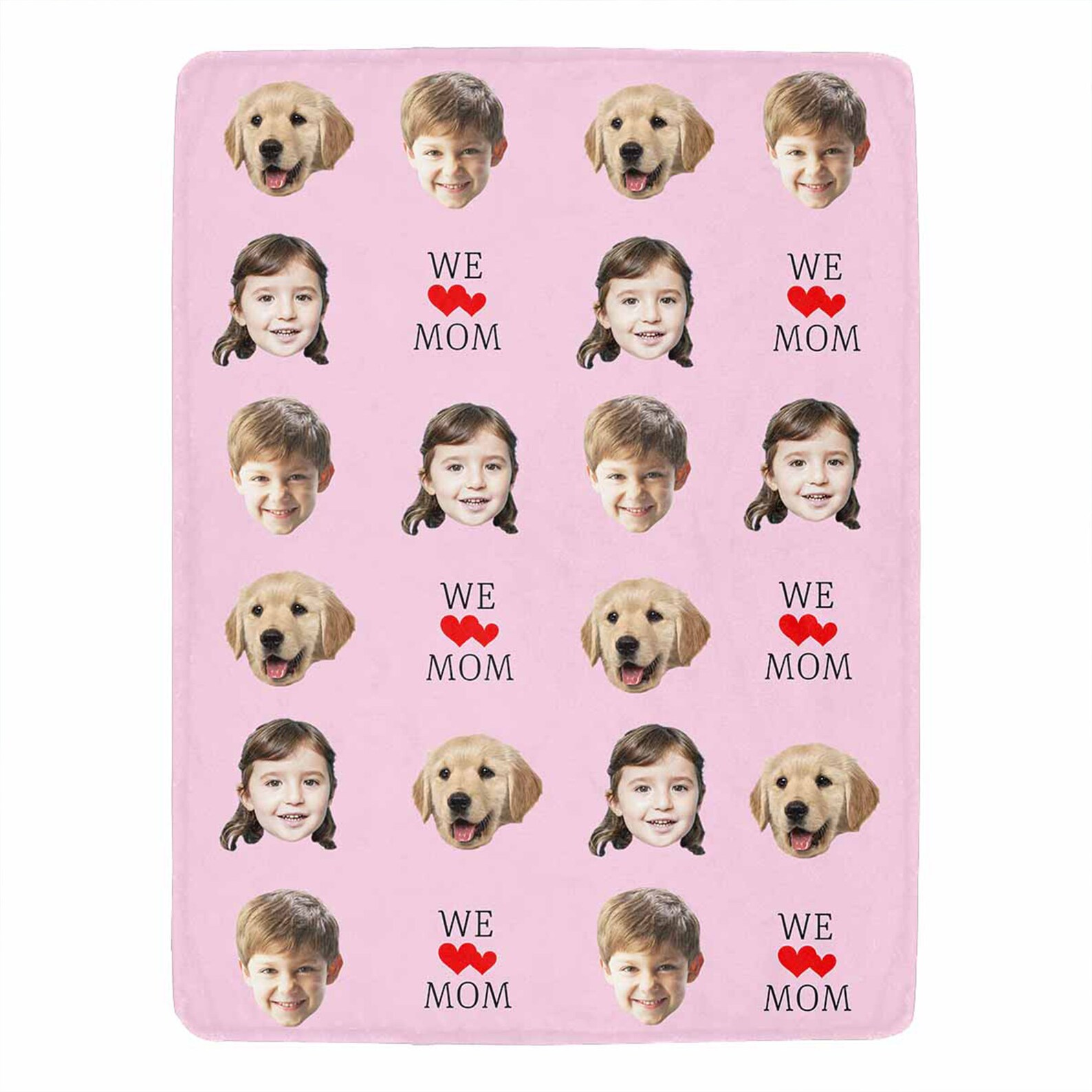 Love Mom blanket Personalized Mom Blanket Tapestry GIFT for Etsy